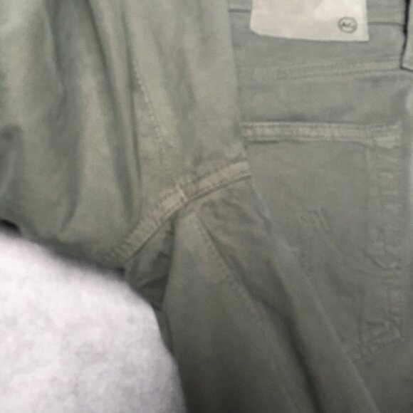 AG Men The Protege Straight Leg Pants size 31x31 Gray Flat Front Cotton Stretch - Picture 13 of 16